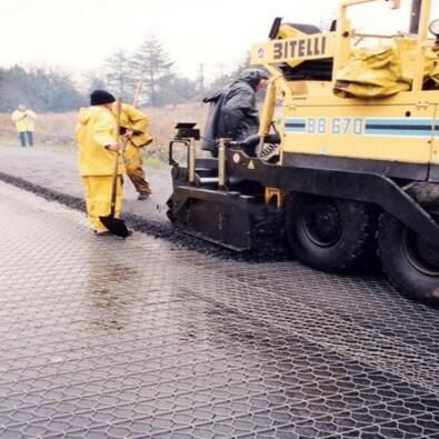 鋼絲路面加筋網